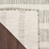 nourison positano pos03 grey ivory rug