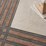 nourison desire dsr01 ivory silver rug