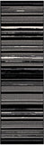 nourison grafix grf41 black white rug