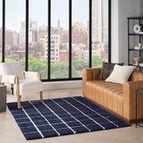 nourison west end ave wte01 navy ivory rug