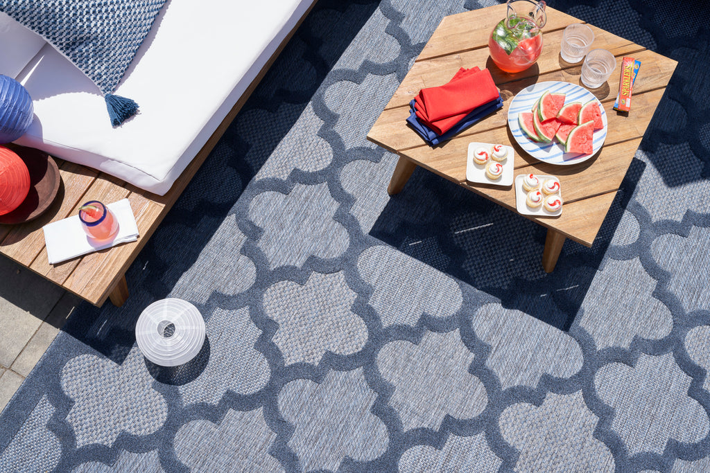 nourison easy care nes01 denim blue rug