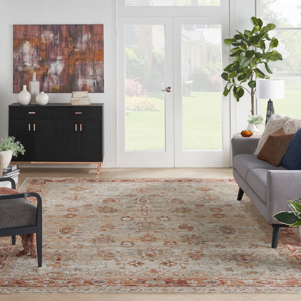 nourison sahar shr02 ivory rug