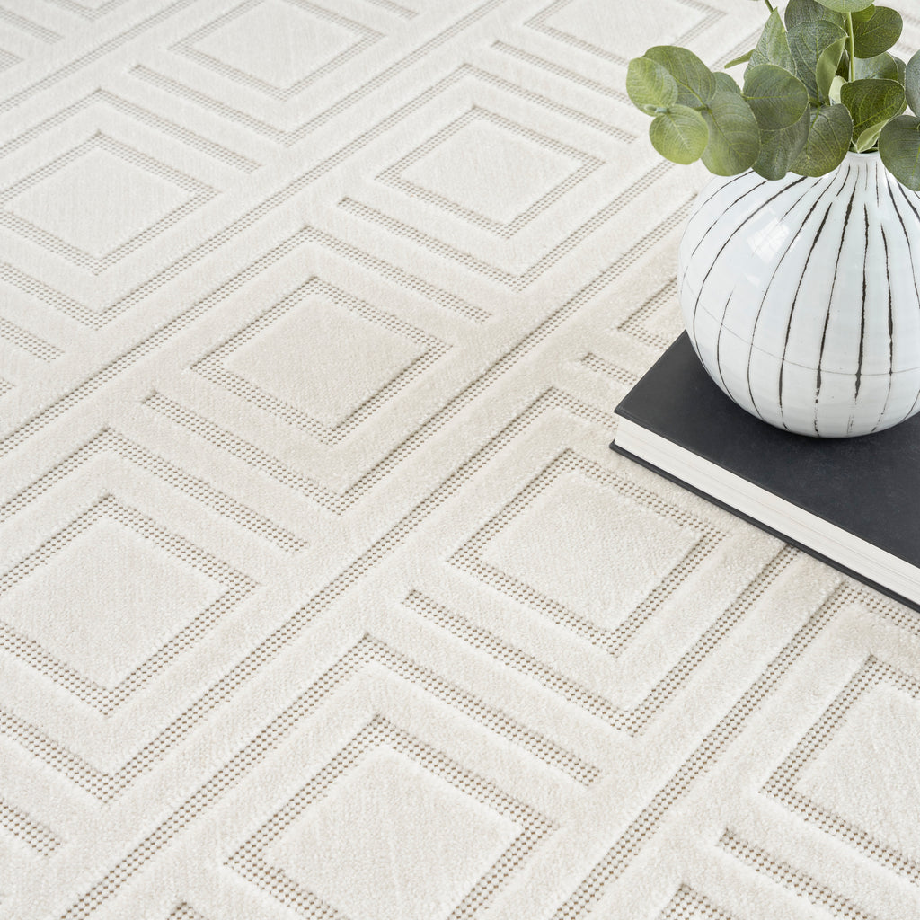 nourison care free caf03 ivory rug