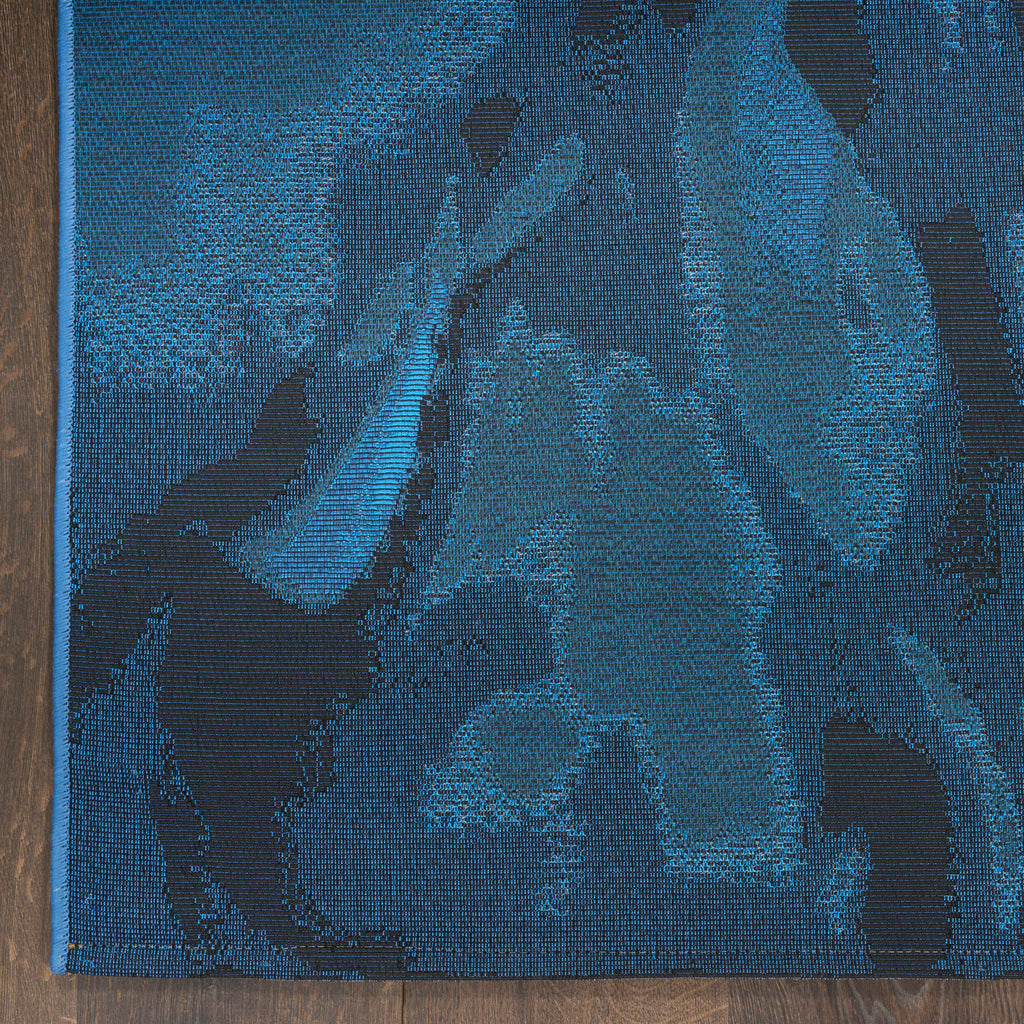 nourison color splash csp09 blue ivory rug