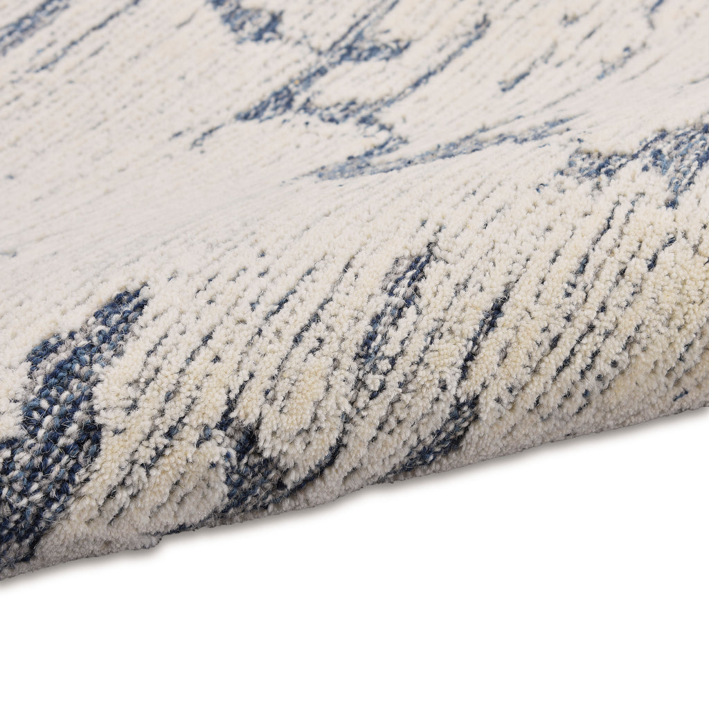 nourison ck009 sculptural scl01 blue rug