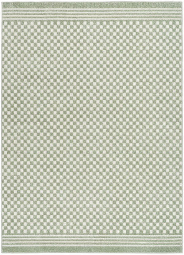 nourison care free caf02 green rug