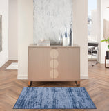 nourison nourison essentials nre03 denim rug
