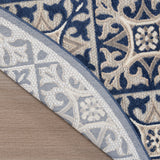 nourison aloha alh34 blue rug