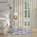 nourison grafix grf38 navy blue rug