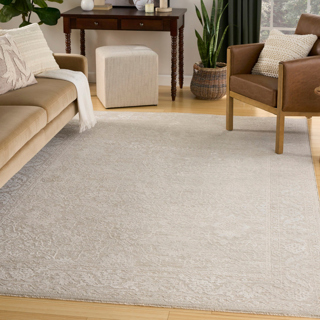 nourison envy evv05 cream rug