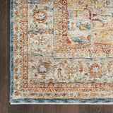 nourison sahar shr06 ivory blue rug