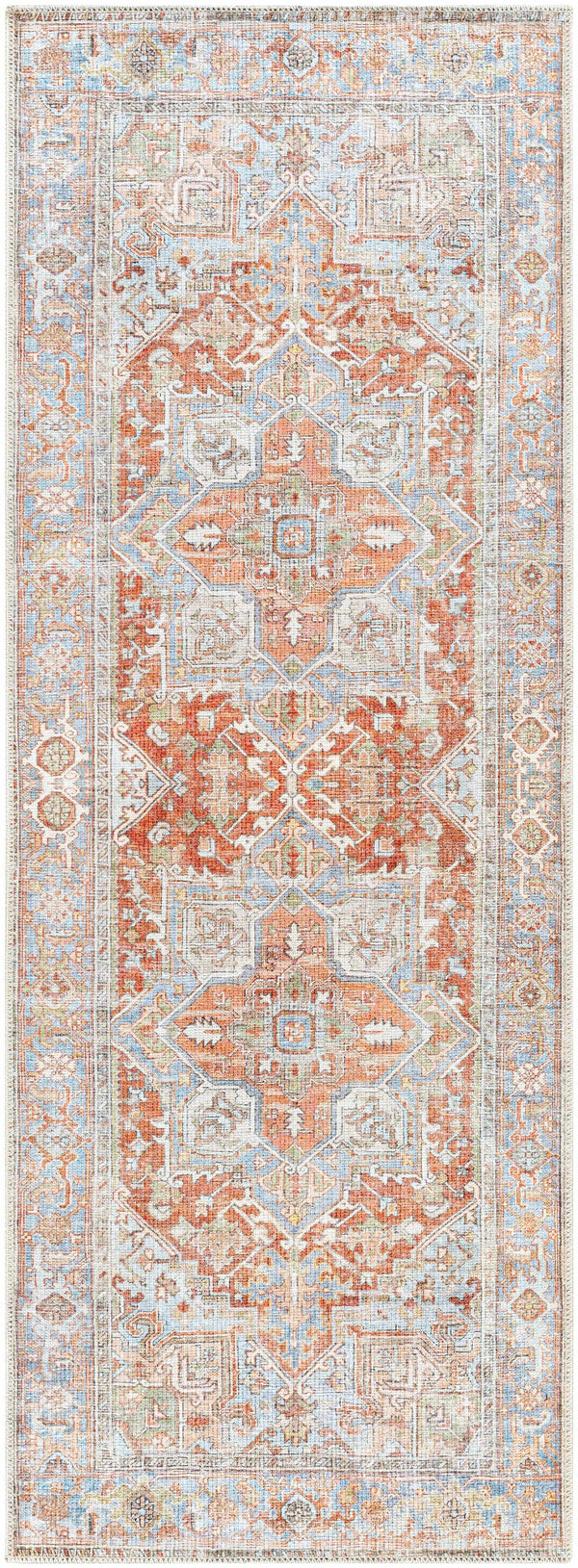 Hauteloom Maayon MAA Denim Machine Made Polyester Rug