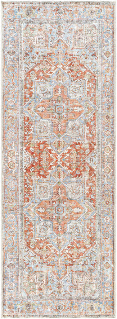Hauteloom Maayon MAA Denim Machine Made Polyester Rug