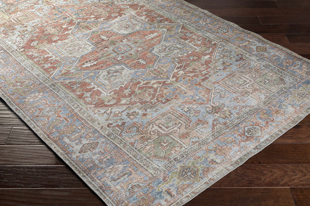 Hauteloom Maayon MAA Denim Machine Made Polyester Rug