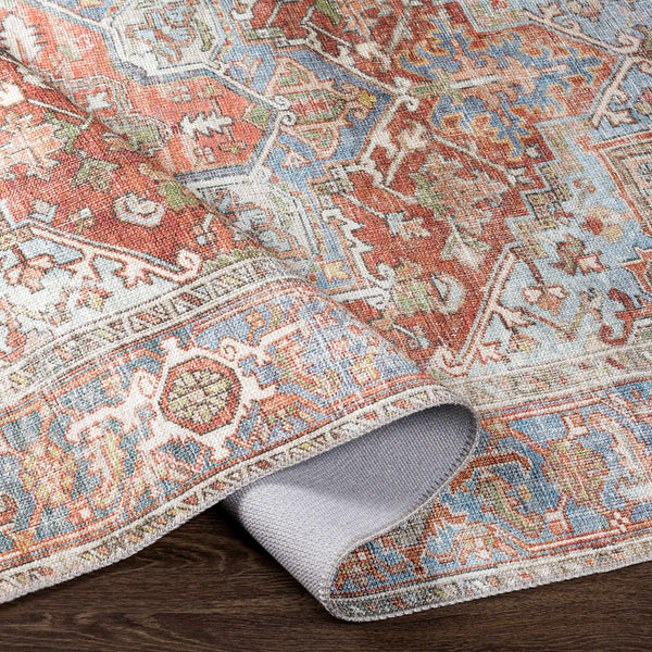 Hauteloom Maayon MAA Denim Machine Made Polyester Rug