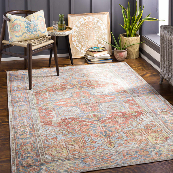 Hauteloom Maayon MAA Denim Machine Made Polyester Rug