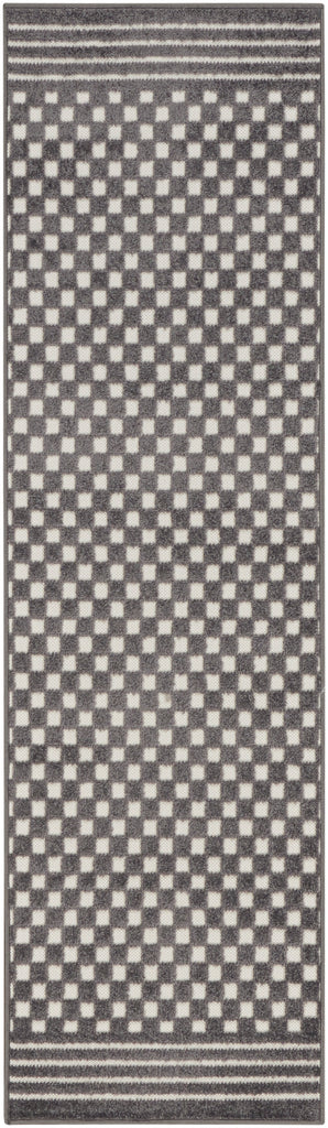 nourison care free caf02 grey rug