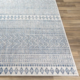 Hauteloom Madras MADRA Navy Machine Made Polypropylene Rug