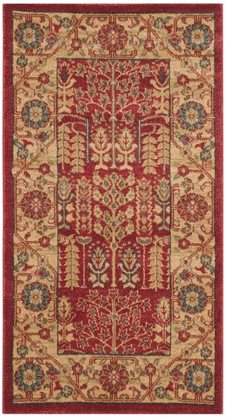 safavieh clearance mahal mah697a red rug