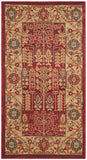 safavieh clearance mahal mah697a red rug