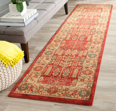 safavieh clearance mahal mah697a red rug