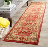 safavieh clearance mahal mah697a red rug