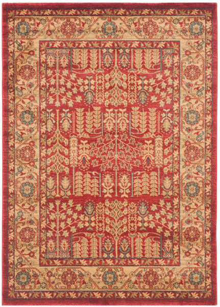 safavieh clearance mahal mah697a red rug