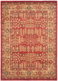 safavieh clearance mahal mah697a red rug