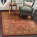 safavieh clearance mahal mah697a red rug