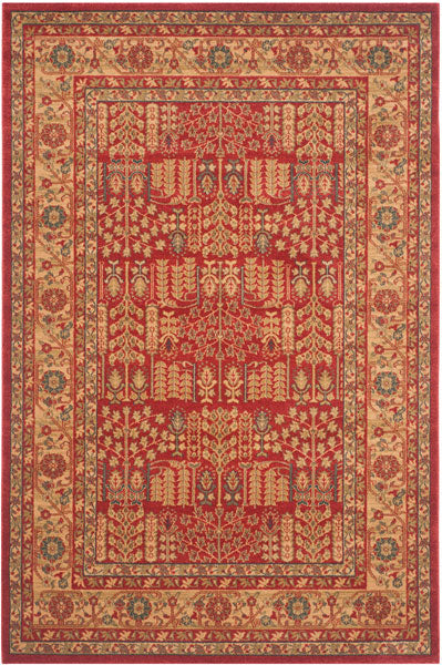 safavieh clearance mahal mah697a red rug