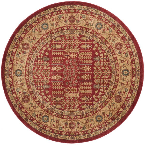 safavieh clearance mahal mah697a red rug