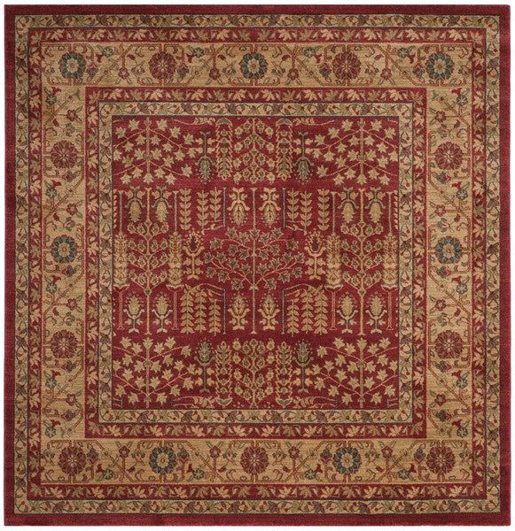 safavieh clearance mahal mah697a red rug