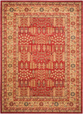 safavieh clearance mahal mah697a red rug