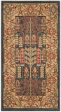 safavieh clearance mahal mah697e navy rug