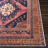 Hauteloom Malamote MALAM Dark Pink Machine Made Polyester Rug