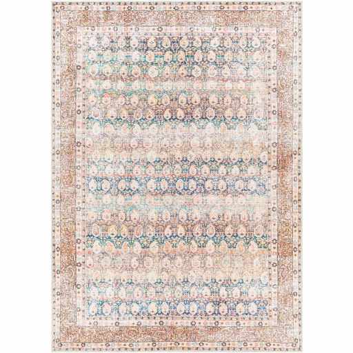 Hauteloom Maligaya MALIG Beige Machine Made Polyester Rug