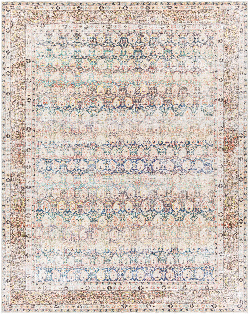 Hauteloom Maligaya MALIG Beige Machine Made Polyester Rug