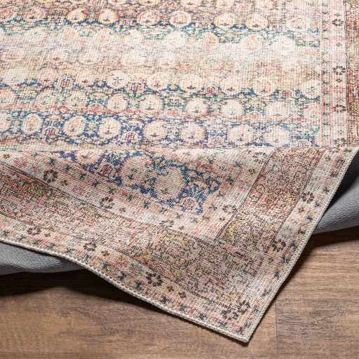 Hauteloom Maligaya MALIG Beige Machine Made Polyester Rug