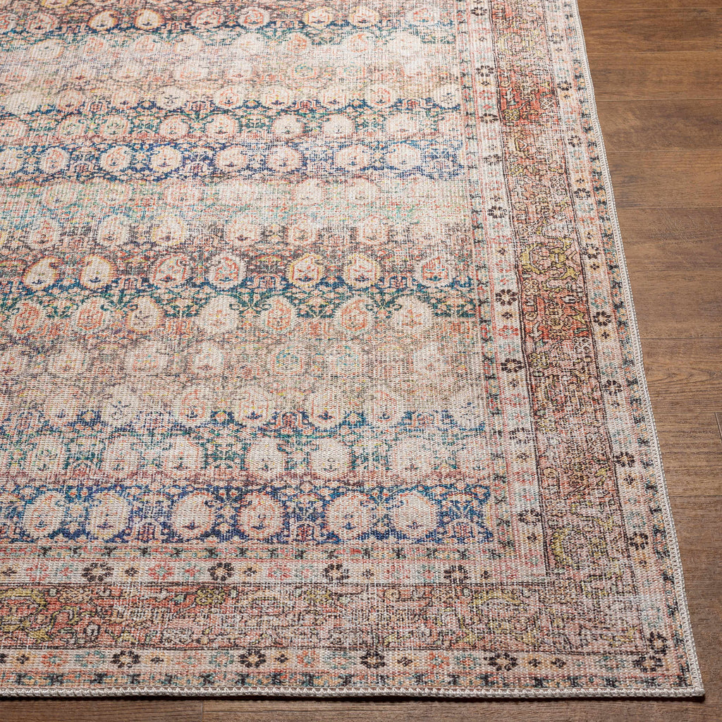 Hauteloom Maligaya MALIG Beige Machine Made Polyester Rug