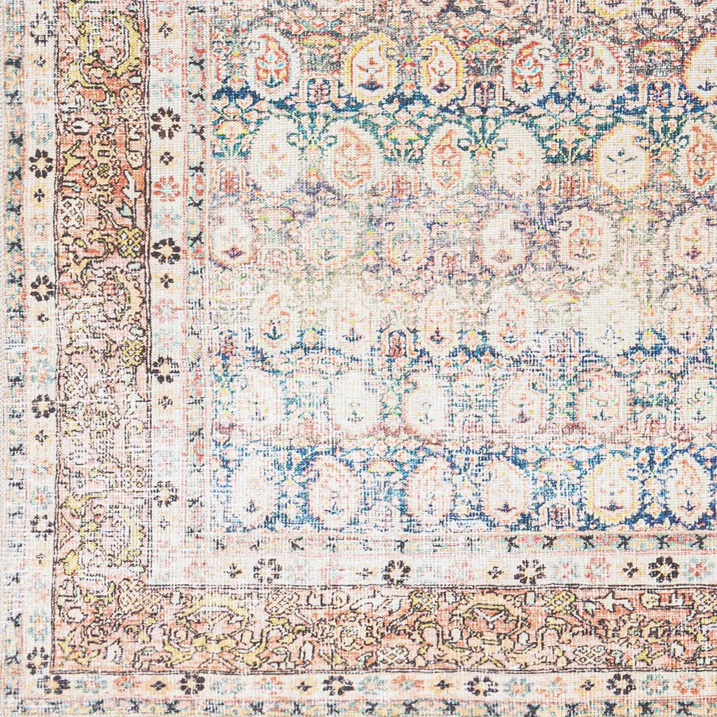 Hauteloom Maligaya MALIG Beige Machine Made Polyester Rug