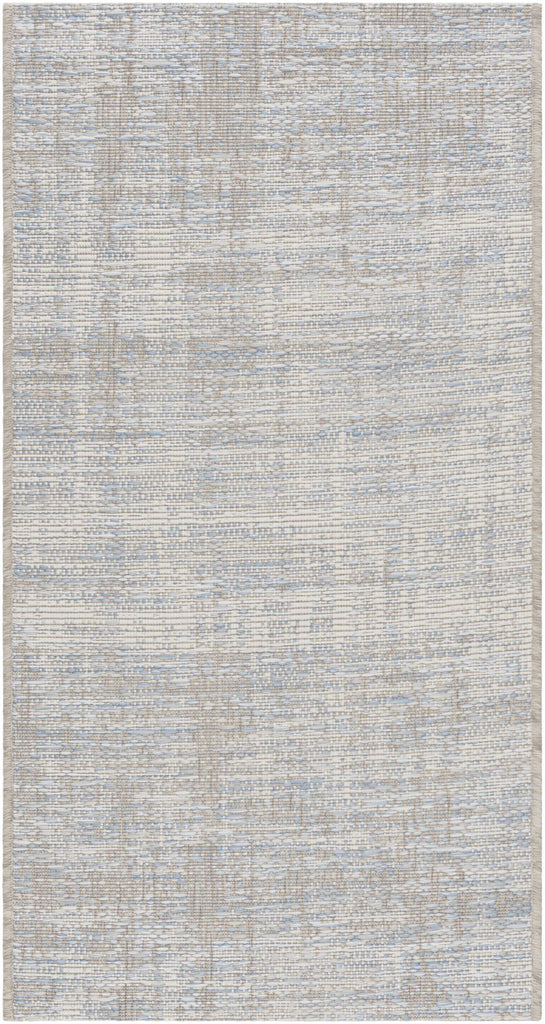 Hauteloom Manzanita MANZ Pale Blue Machine Made Polypropylene Rug