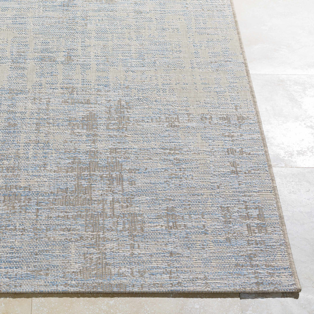 Hauteloom Manzanita MANZ Pale Blue Machine Made Polypropylene Rug
