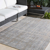 Hauteloom Manzanita MANZ Pale Blue Machine Made Polypropylene Rug