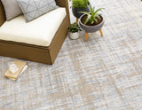Hauteloom Manzanita MANZ Pale Blue Machine Made Polypropylene Rug