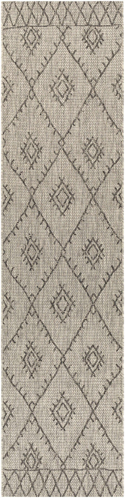 Hauteloom Marwood MARW Black Machine Made Polypropylene Rug