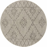 Hauteloom Marwood MARW Black Machine Made Polypropylene Rug