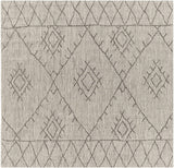 Hauteloom Marwood MARW Black Machine Made Polypropylene Rug