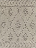 Hauteloom Marwood MARW Black Machine Made Polypropylene Rug