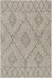Hauteloom Marwood MARW Black Machine Made Polypropylene Rug