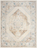nourison astra machine washable asw13 ivory blue rug